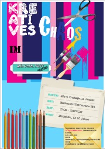 flyer kreatives chaos